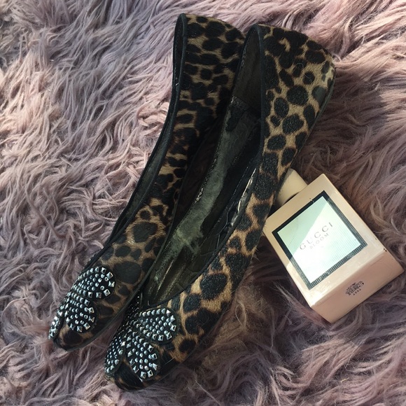 Sam Edelman Leopard Bow Flats - Picture 4 of 12